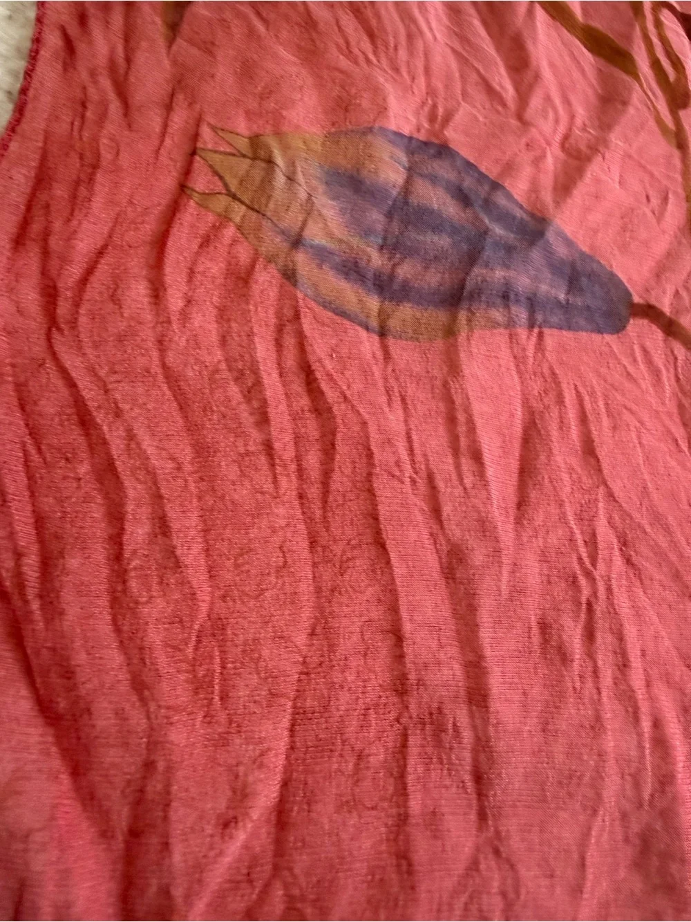 Echo silk scarf